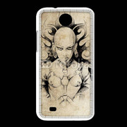 Coque HTC Desire 300 Guerrière en dessin 12