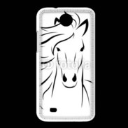 Coque HTC Desire 300 Vector image of an horse on white