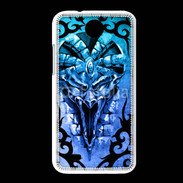 Coque HTC Desire 300 Tattoo art design 851