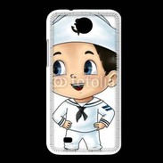 Coque HTC Desire 300 Cute cartoon illustration of a sailor