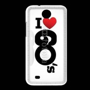 Coque HTC Desire 300 I love 60's