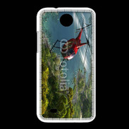 Coque HTC Desire 300 Hélicoptère R44