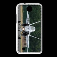 Coque HTC Desire 300 Avion de chasse F18 de face