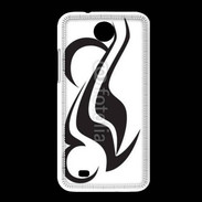 Coque HTC Desire 300 Tatouage d'un symbole de moto