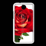 Coque HTC Desire 300 Rose rouge