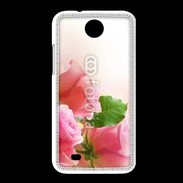 Coque HTC Desire 300 Belle rose 2