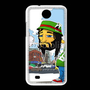 Coque HTC Desire 300 Rasta caractère