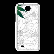 Coque HTC Desire 300 Fond cannabis