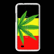 Coque HTC Desire 300 Drapeau allemand cannabis