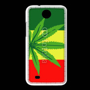 Coque HTC Desire 300 Drapeau reggae cannabis