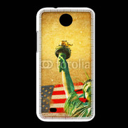 Coque HTC Desire 300 Vintage USA 15