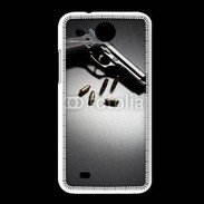 Coque HTC Desire 300 Pistolet et munitions