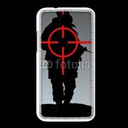 Coque HTC Desire 300 Soldat dans la ligne de mire