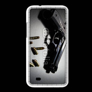 Coque HTC Desire 300 Gun et munitions