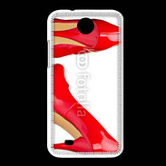 Coque HTC Desire 300 Escarpins rouges