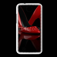 Coque HTC Desire 300 Escarpins rouges 2
