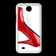 Coque HTC Desire 300 Escarpin rouge 2