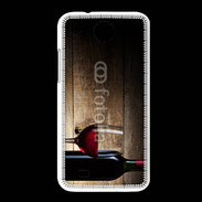 Coque HTC Desire 300 Vin rouge 1