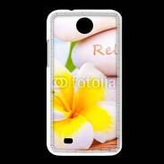 Coque HTC Desire 300 Fleurs relax