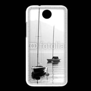 Coque HTC Desire 300 Bateau sur un lac