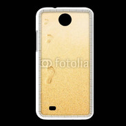 Coque HTC Desire 300 Empreintes de pieds