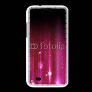 Coque HTC Desire 300 Rideau rose à strass