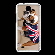 Coque HTC Desire 300 Bulldog anglais en tenue