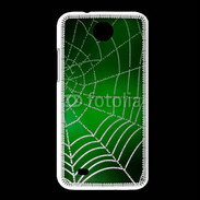 Coque HTC Desire 300 Toile d'araignée verte