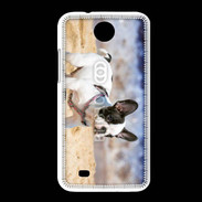 Coque HTC Desire 300 Bulldog français nain