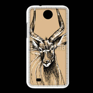 Coque HTC Desire 300 Antilope mâle en dessin