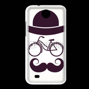 Coque HTC Desire 300 Moustache vélo 10