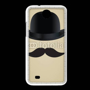 Coque HTC Desire 300 Moustache So British 25