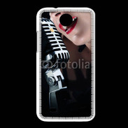Coque HTC Desire 300 Chanteuse 1