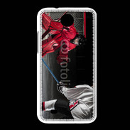 Coque HTC Desire 300 Gardien de Hockey sur glace