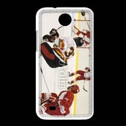 Coque HTC Desire 300 Joueur de Hockey sur glace