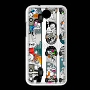 Coque HTC Desire 300 Skate graffiti