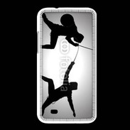 Coque HTC Desire 300 Silhouette d'escrimeurs