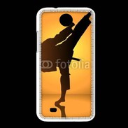 Coque HTC Desire 300 Silhouette de karatéka
