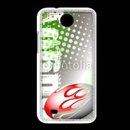 Coque HTC Desire 300 Illustration rugby 5