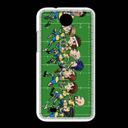 Coque HTC Desire 300 Cartoon rugby 1