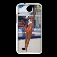Coque HTC Desire 300 Beach Volley féminin 50