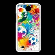 Coque HTC Desire 300 football en couleurs 800