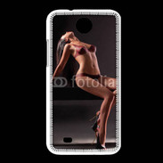 Coque HTC Desire 300 Body painting Femme