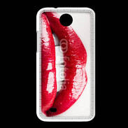 Coque HTC Desire 300 Bouche sexy gloss rouge