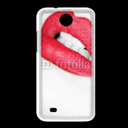 Coque HTC Desire 300 bouche sexy rouge à lèvre gloss crayon contour