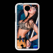 Coque HTC Desire 300 Bricoleuse sexy