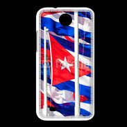 Coque HTC Desire 300 Drapeau Cuba 3