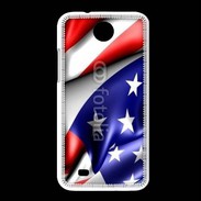 Coque HTC Desire 300 Drapeau USA 750
