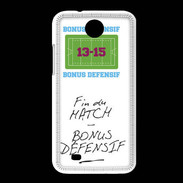 Coque HTC Desire 300 Fin de match Bonus offensif-défensif Blanc
