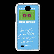 Coque HTC Desire 300 Les potes Bonus offensif-défensif Bleu